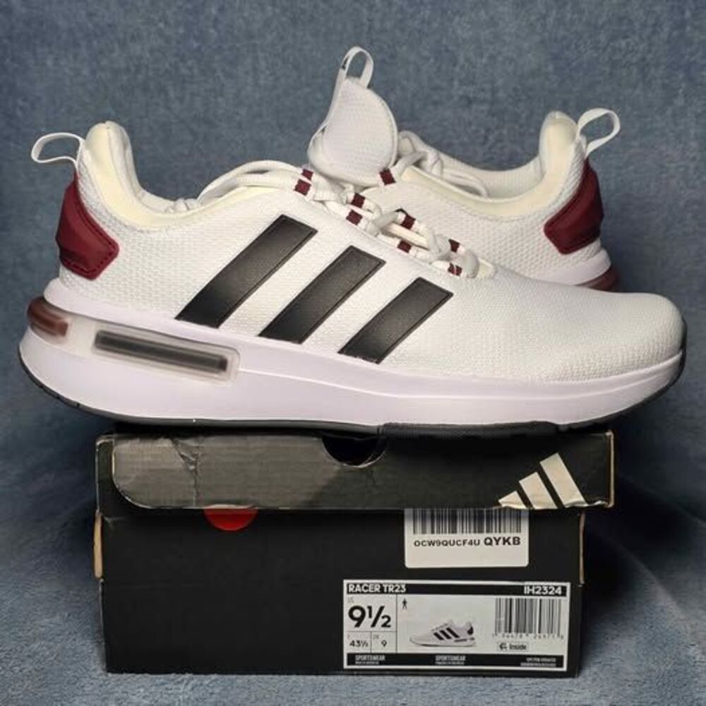 Adidas Racer TR23 White Men's 9.5 or Women's 10.5 Sneakers